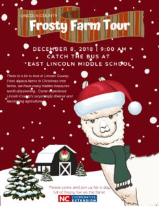 Cover photo for Lincoln County Frosty Farm Tour