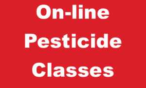 Cover photo for Four More ONLINE Pesticide Classes