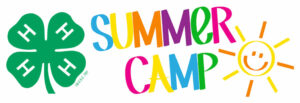 Cover photo for Summer 2022 -- 4-H June Day Camps