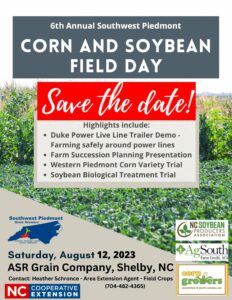 Cover photo for 2023 Corn and Soybean Field Day August 12th