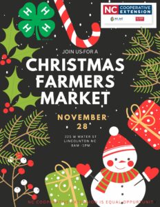 Cover photo for Christmas at Lincoln County Farmers Market