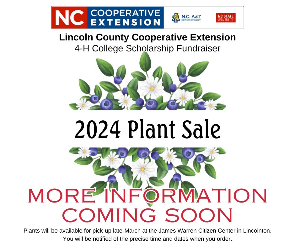 2024 Plant Sale, more information coming soon.